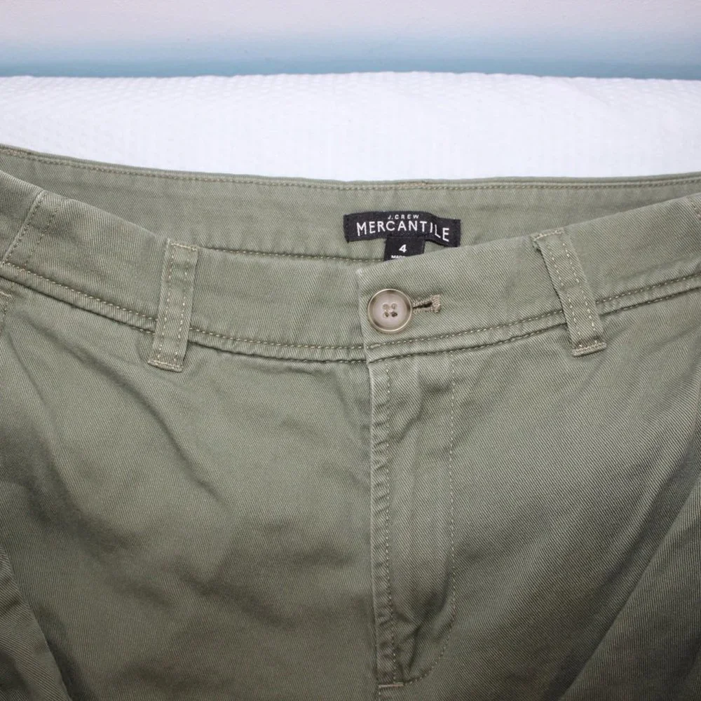 💚 J Crew Mercantile Olive Green Pants Size 4 Stitch Fix
